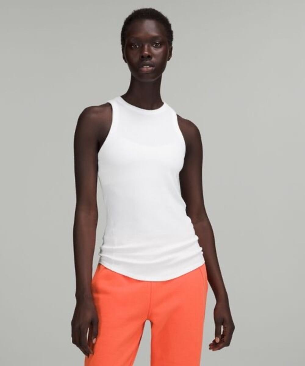 Lululemon New With Tags Hold Tight Tank Top Ribbed Athlesuire Workout Casual
